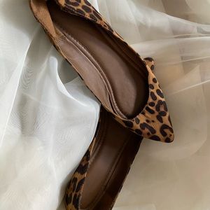 Leopard Print Flats